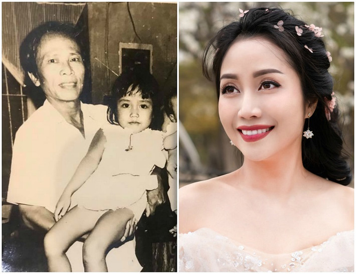 Loạt ảnh lúc nhỏ được Ốc Thanh Vân đăng trên trang cá nhân khi trải lòng về nỗi nhớ bố đã mất. MC không khác nhiều so với lúc nhỏ. Cô bé Ốc Thanh Vân bên bố trông rất kháu khỉnh, cá tính và năng động.