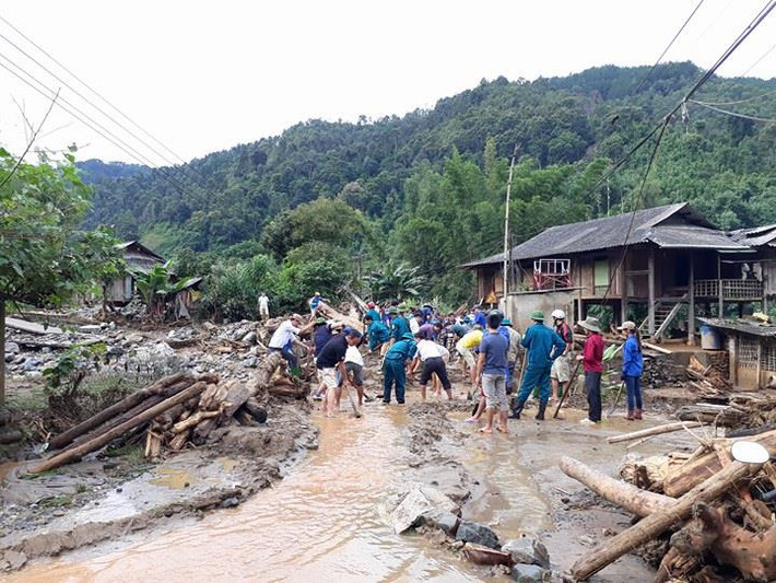 Theo báo cáo của Tổng cục Thủy lợi, ngập úng đã xảy ra trên diện tích 162.636 ha, trong đó Hòa Bình: 10.000ha, Phú Thọ: 859ha; Bắc Ninh: 190ha, Hưng Yên: 400ha, Hải Dương: 578ha, Nam Định: 50.928ha, Hà Nam: 9.356ha, Thái Bình: 40.000ha, Ninh Bình: 12.500ha, Thanh Hóa: 27.405ha, Nghệ An: 10.119ha, hà Tĩnh: 301ha. Tại các tỉnh Hà Nam, Nam Định, Thái Bình, việc tiêu úng khó khăn do lũ sông Đáy lớn, nước triều cao, diện tích lúa chưa gặt còn rất lớn. Hiện các địa phương đang khẩn trương khắc phục sự cố mưa lũ do ảnh hưởng của ATNĐ gây ra…