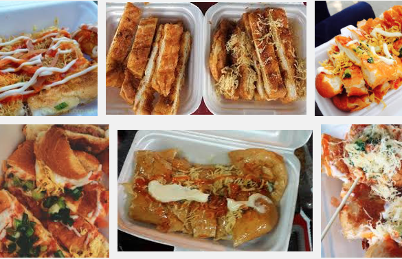 Bánh mì nướng với muối ớt sau đó được thêm các gia vị làm cho bánh vừa ngọt, vừa mặn rất hấp dẫn. Ảnh: Tối nay ăn gì.