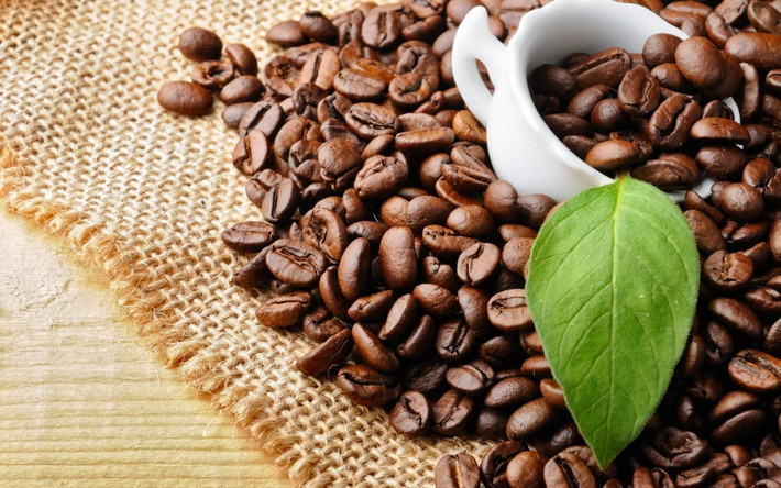 Nếu như bạn uống đều đặn 4 cốc hạt cà phê xay mỗi ngày sẽ giảm được nguy cơ đái tháo đường. Ảnh: Conlatatca.