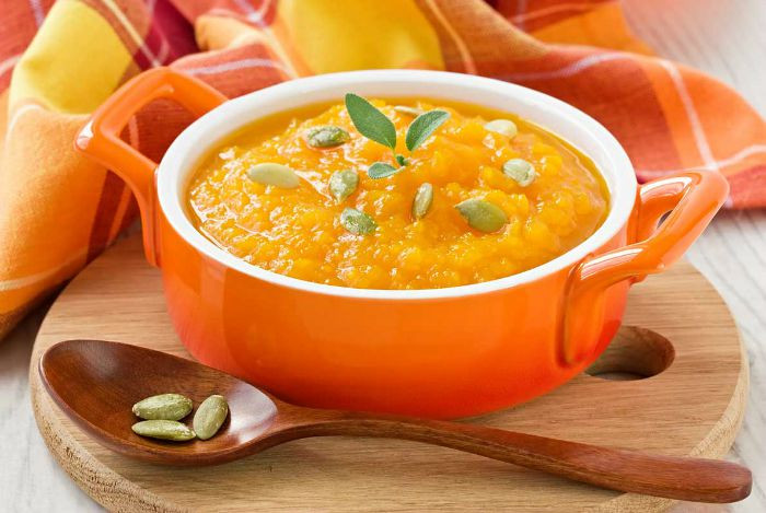 Ngày ăn món bí hấp này từ 2 - 3 lần giúp hỗ trợ và điều hòa huyết áp cho bạn. Ảnh: Thuốc hay.