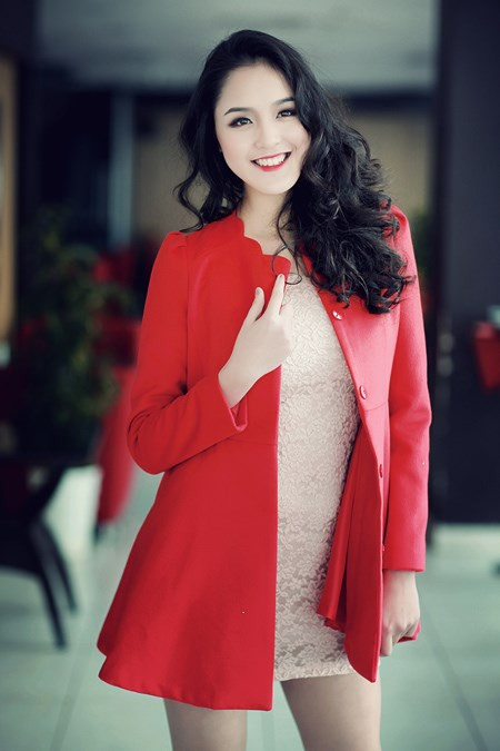 Bữa sáng ăn kiêng giúp giữ vóc dáng của Á hậu Đỗ Hoàng Anh gồm 1 quả trứng luộc, 1 cốc sữa dành cho người ăn kiêng. Ảnh: Yan.