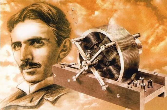 Xuất phát từ ý tưởng trên, nhà khoa học Nikola Tesla dành nhiều thời gian nghiên cứu về vấn đề này. Kết quả là vào năm 1883, ông chế tạo mô hình động cơ cảm ứng (động cơ AC chạy bằng cảm ứng điện từ trường) và thử nghiệm thành công khi sống ở Strasbourg, Pháp.
