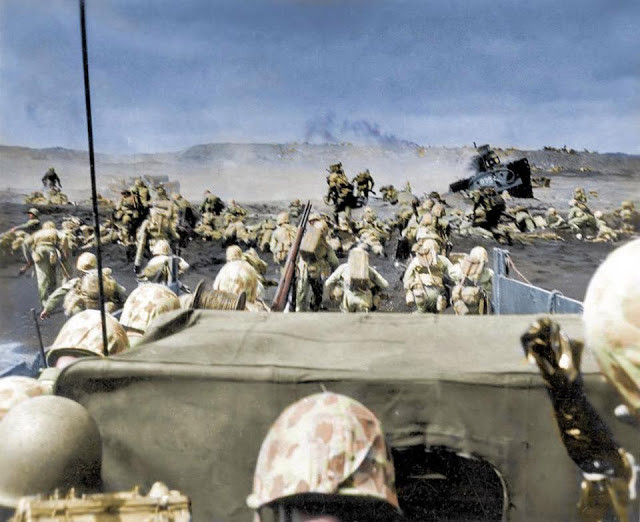 Cuộc chiến tại Iwo Jima được đánh giá là một trong những trận chiến cam go nhất giữa Mỹ và Nhật Bản trong Thế chiến 2.