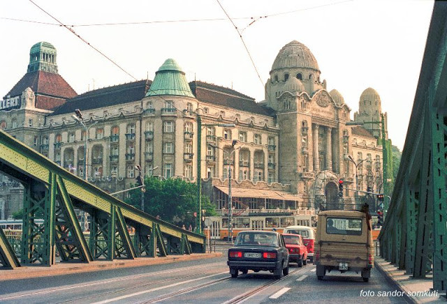Một tòa nhà cổ kính ở Budapest.