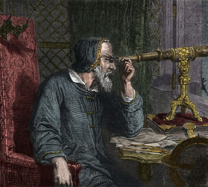 Trong thời gian này, nhà thiên văn Galileo tiếp tục viết sách và thực hiện những nghiên cứu và có những phát minh quan trọng.