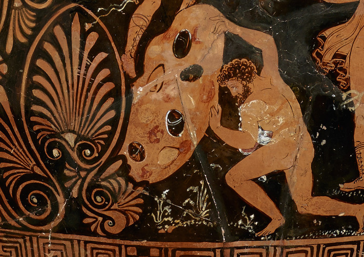 Tuy nhiên, niềm vui của Sisyphus không kéo dài bao lâu khi thần Zeus trả thù. Vị thần quyền lực này ra lệnh cho thần chết Thanatos đưa vua Sisyphus đến cõi âm để trừng trị.