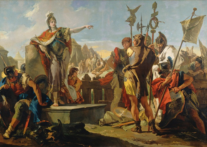 Sinh năm 240, Nữ hoàng chiến binh Zenobia của đế quốc Palmyra nổi tiếng lịch sử với cuộc đời đầy thăng trầm. Bà là vợ thứ hai của vua Septimius Odaenathus. Sau khi vua Septimius và con riêng của chồng bị ám sát năm 267, Zenobia trở thành Nữ hoàng cai trị Palmyra (ngày nay là lãnh thổ Syria).