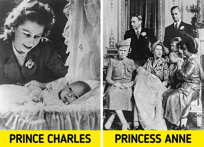 Sau khi kết hôn, vợ chồng công chúa Elizabeth lần lượt đón thêm 2 thành viên mới là hoàng tử Charles và công chúa Anne vào các năm 1948 và 1950.