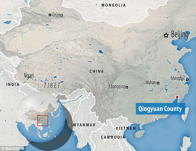 Thi hài vợ ông Hu Hong gần như bị phân hủy hoàn toàn mặc dù ngôi mộ có chứa lượng lớn thủy ngân nhằm bảo quản nguyên vẹn thi thể nhưng không thành công.