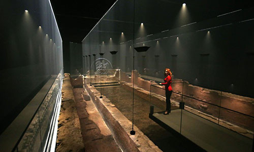 Ngôi đền Mithras của người La Mã cổ đại được phát hiện một cách tình cờ vào năm 1954 tại khu vực có bom hồi Chiến tranh thế giới 2.