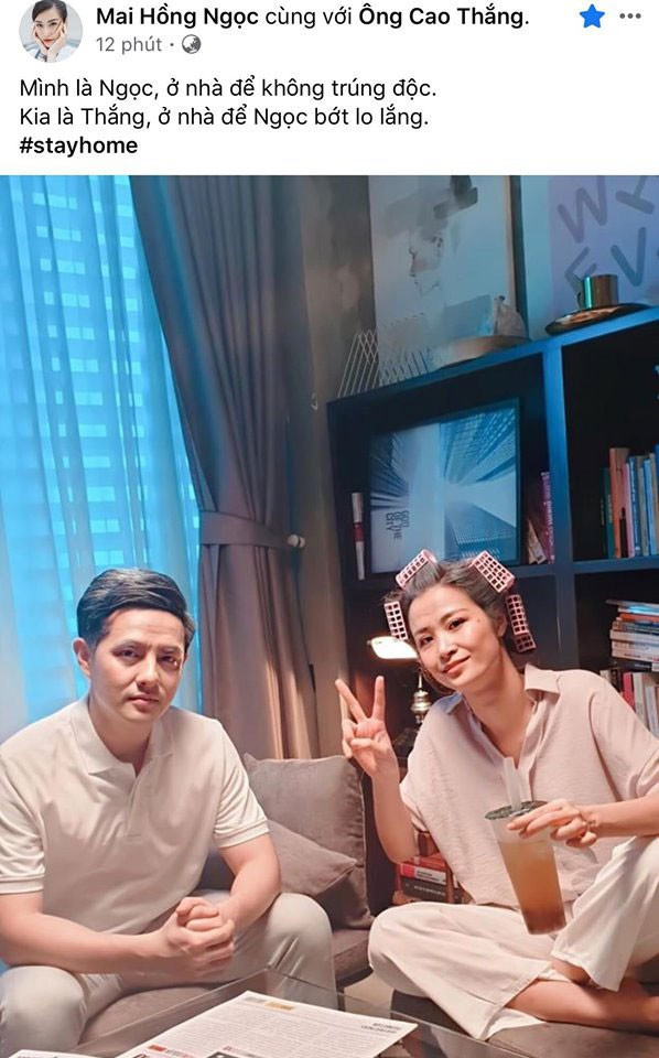 Cặp vợ chồng Đông Nhi - Ông Cao Thắng đua trend mùa COVID-19.