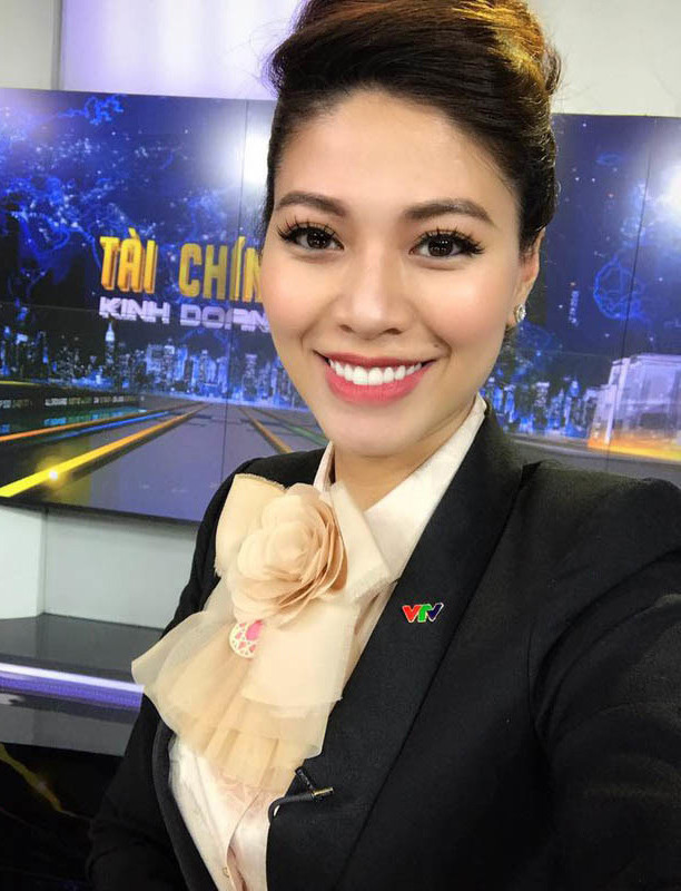 Ngọc Trinh được xem là một trong những BTV sở hữu gương mặt đẹp nhất nhì VTV.