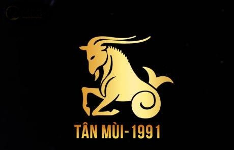 4. Tuổi Mùi 1991: Theo tử vi 12 con giáp, người tuổi Tân Mùi sinh năm 1991 từ nhỏ đến lớn luôn mang trong mình nhiều hoài bão. Từ nhỏ họ đã luôn hướng tới những mục tiêu lớn về sự nghiệp và của cải mà không ngừng phấn đấu.