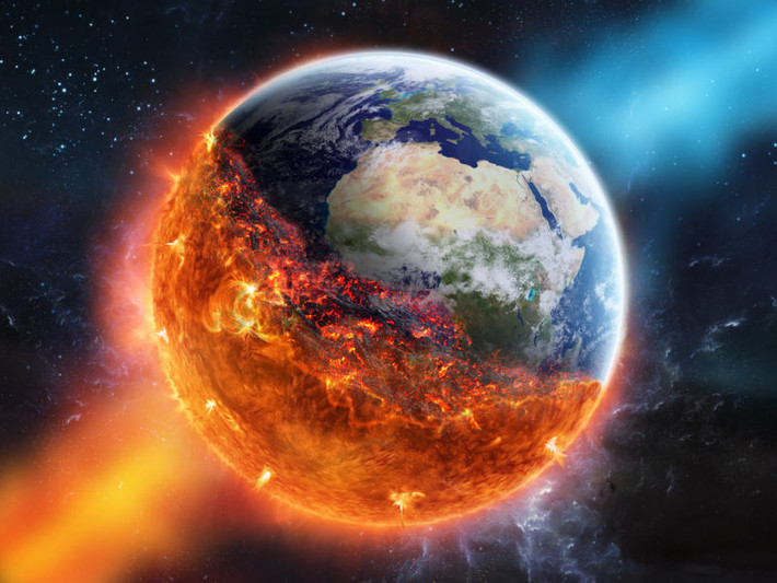 Ngoài ra, trong cuốn sách "The Revenge of Gaia", tác giả Lovelock có đề cập đến việc vì con người đã khai thác Trái đất quá mức nên mẹ thiên nhiên muốn ''xóa sổ'' chúng ta.