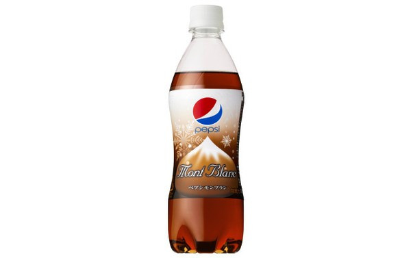 Nước uống Pepsi Mont Blanc với vị bánh kem hạt dẻ: Được tung ra thị trường vào năm 2010, Pepsi Mont Blanc có hương vị giống như món bánh kem hạt dẻ cùng tên và được một số lượng đông đảo người tiêu dùng ưa thích.