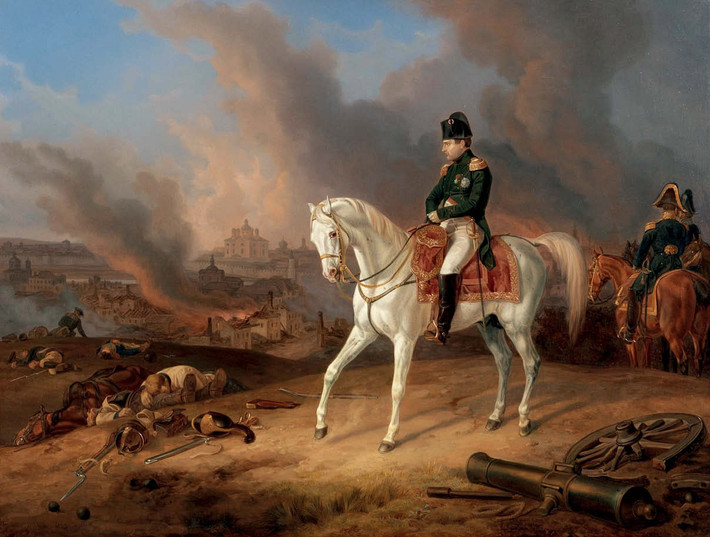 Thực tế chứng minh đội quân của Napoleon không hề dễ dàng chiếm đóng được Nga. Do thời gian kéo dài hơn dự tính nên lực lượng Pháp rơi vào tình trạng thiếu lương thực.