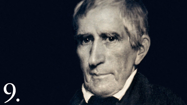 William Henry Harrison (1773 - 1841) là Tổng thống thứ 9 trong lịch sử nước Mỹ. Ông đắc cử Tổng thống Mỹ trong cuộc bầu cử vào năm 1840 với 56% phiếu bầu.