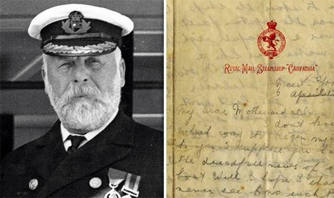 Vào thời điểm xảy ra vụ đắm tàu Titanic huyền thoại, Emily Richards 24 tuổi. Cô đã viết thư gửi về nhà sau khi được giải cứu và đưa lên tàu Carpathia. Trong thư, Emily nói với mẹ chồng rằng đã may mắn thoát chết khi tàu Titanic bị đắm. Cô cũng nói rằng, thuyền trưởng Edward đã uống rượu ở quán bar trên tàu Titanic trước khi thảm kịch đắm tàu xảy ra.