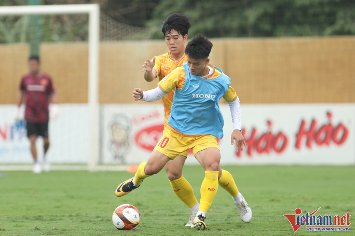Tiền đạo Thanh Nhàn là một trong hai cầu thủ mới được bổ sung lên U23 Việt Nam, cùng với Công Đến.