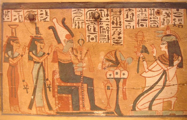 Vậy nên, nghi lễ cầu mong mùa màng bội thu được pharaoh Ai Cập tổ chức ở sông Nile.