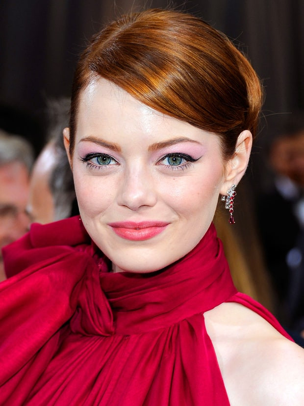 Emma Stone được nhận xét là ngày càng xinh hơn nhờ biết cách trang điểm tôn những đẹp sẵn có. (Ảnh: Getty Images).