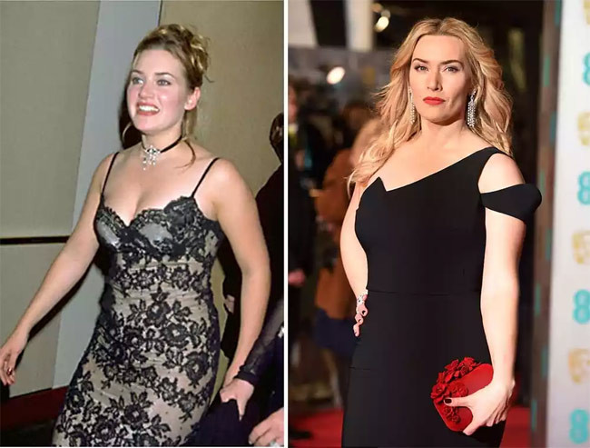 Được khen ngợi và trở thành nữ diễn viên nổi tiếng kể từ Titanic nhưng Kate Winslet lại bị chê vì quá béo và hình ảnh không phù hợp với một ngôi sao Hollywood. Kate đã rất nỗ lực trong việc giảm cân để có được thân hình như bây giờ.
