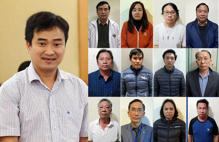 Đại án Việt Á: Tính từ ngày 17/2/2021, thời điểm khi "quả bom" Việt Á bắt đầu phát nổ đến ngày 5/2/2023, cơ quan điều tra Bộ Công an, Bộ Quốc phòng, Công an các tỉnh thành đã khởi tố 104 bị can, trong đó nhiều bị can bị khởi tố tội nhận hối lộ. Cơ quan chức năng cũng đã tiến hành kê biên khoảng 1.700 tỷ đồng.