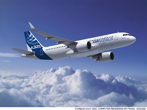 Những chiếc A320 với 150 chỗ ngồi là phiên bản được bán chạy nhất trong dòng máy bay này. Ảnh: Airbus.