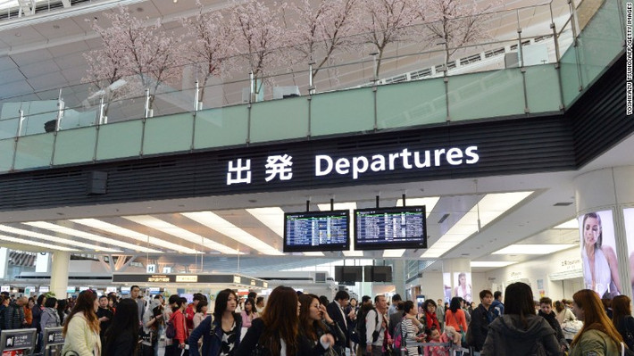 4. Sân bay quốc tế Haneda (Tokyo, Nhật Bản).