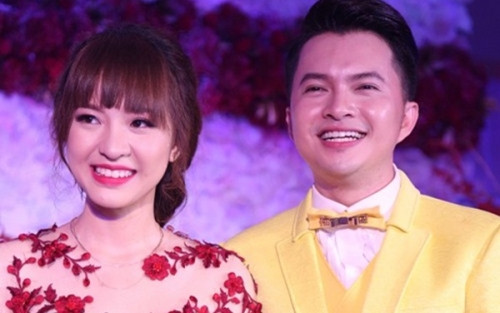 Tối 14/3, đám cưới Nam Cường và hôn thê Phương Thảo được tổ chức trong nhà hàng sang trọng tại TP HCM.