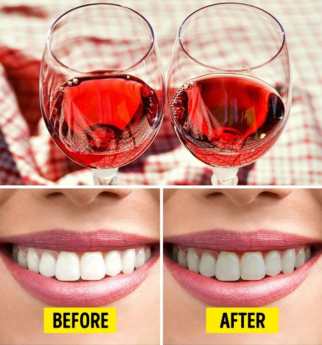 8. Rượu vang đỏ: Rượu vang đỏ không thực sự ảnh hưởng đến sức khoẻ của răng nhưng nó làm thay đổi màu sắc tự nhiên khiến hàm răng xám xỉn đi. Ảnh: Pixabay.