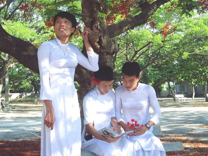 "Nữ sinh" mang vẻ đẹp... nam tính.