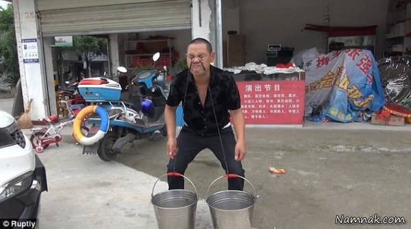 Khi được hỏi, Wu Song mong muốn con trai sẽ nối nghiệp mình. Tuy nhiên cậu bé chẳng mấy hứng thú với những màn biểu diễn giật gân của cha mình. (Nguồn Youthwant)