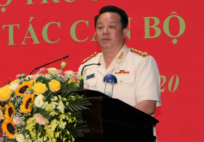 Đại tá Nguyễn Quốc Hùng, Giám đốc Công an tỉnh Hà Nam.