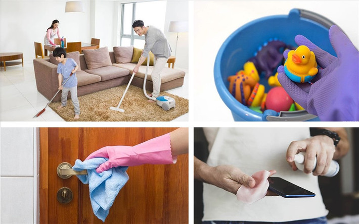 - Mặt đối mặt dưới 2 m, một trong 2 người không mang khẩu trang đúng cách. - Bàn tay bệnh nhân bị bám giọt bắn có chứa virus và đưa bàn tay lên vùng mũi miệng. Trước đây, người nhiễm cần nhiều giọt bắn bám vào tay đưa lên vùng mũi miệng mới lây. Hiện, ít giọt bắn cũng dẫn đến nhiễm.