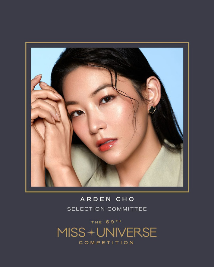 Ngày 12/5, ban tổ chức Miss Universe cho biết Arden Cho với 2 cựu Miss Universe là Brook Lee, Zuleyka Rivera và những nhân vật quyền lực khác sẽ trực tiếp chấm điểm, tìm ra người xứng đáng với vương miện năm nay. Ảnh: Miss Universe.
