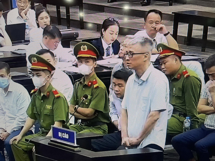 Bị cáo Nguyễn Thanh Hải - cựu Vụ trưởng Vụ Quan hệ Quốc tế, Văn phòng Chính phủ, nhận hối lộ hơn 3,6 tỷ đồng, hưởng lợi hơn 2,3 tỷ, đã khắc phục xong.