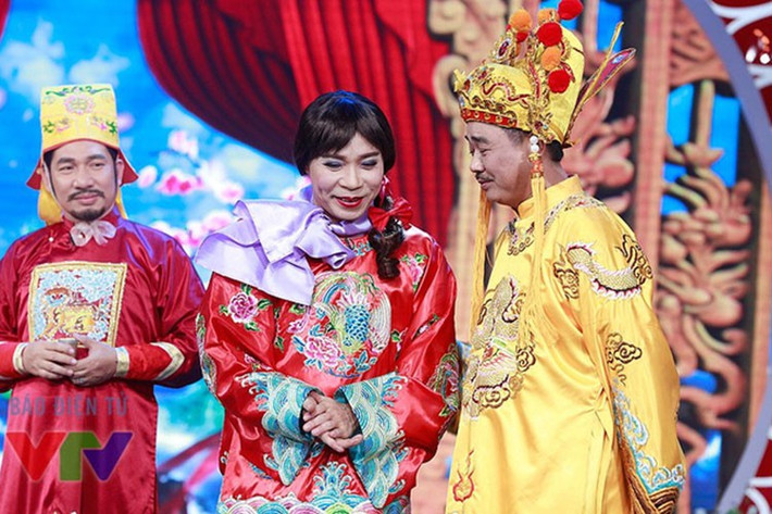 Quốc Khánh đóng vai Ngọc Hoàng liên tục trong 15 năm, từ 2004 đến năm 2019. Ảnh: VTV