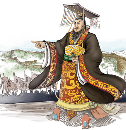 Tần Thủy Hoàng (259 - 210 TCN) nổi tiếng lịch sử là vị vua đầu tiên thống nhất Trung Quốc. Sau khi thống nhất thiên hạ, vị hoàng đế này đã cho xây Vạn Lý Trường Thành và cung điện, lăng tẩm, điều chỉnh thuế suất, nô dịch...