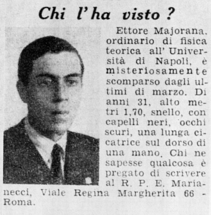 Người này cho hay, Ettore sống ở Argentina trong nhiều năm và còn cung cấp một tấm ảnh xác thực. Trước sự việc này, một số người hoài nghi Majorana đã du hành xuyên thời gian.