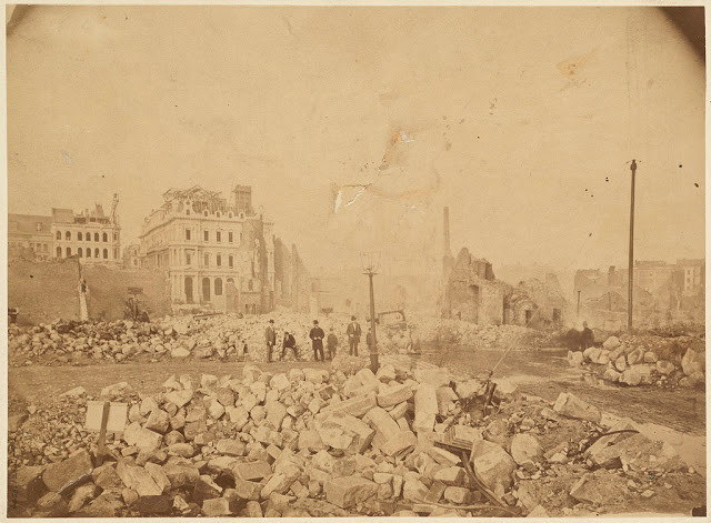 Trận đại hỏa hoạn xảy ra ở thành phố Boston (Mỹ) ngày 9/11/1872 là một trong những vụ cháy thảm khốc nhất lịch sử xứ sở cờ hoa.