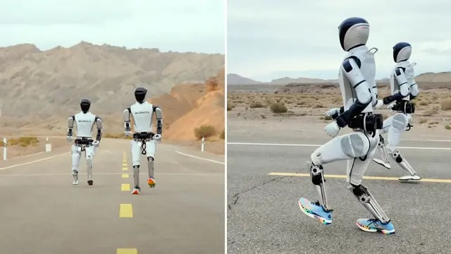 STAR1 là một trong số nhiều robot hình người mà các công ty trên thế giới tung ra trong những tháng gần đây như: Optimus Gen-2 của Tesla, Figure 01 trang bị AI và Atlas của Boston Dynamics. Ảnh: Robot Era.