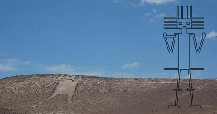 Sa mạc Atacama ở Chile rộng 100.000 km2 và là nơi khô cằn nhất thế giới. Nơi đây mang vẻ đẹp giống như ở hành tinh khác. Trong những năm qua, nhiều chuyên gia, nhà khoa học nỗ lực giải mã một bí ẩn lớn tại sa mạc Atacama. Đó là hình vẽ khổng lồ được gọi là "Atacaman Giant".