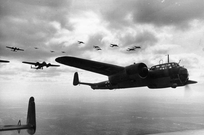 Đội máy bay chiến đấu của Đức quốc xã làm nhiệm vụ tại Pháp tháng 6/1940.