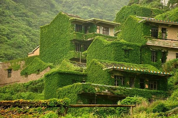 Hình ảnh đẹp về ngôi làng bị bỏ hoang ở Chiết Giang, Trung Quốc.