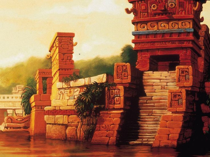 Theo đó, ở dưới hồ nước có một lượng lớn bụi vàng. Thậm chí, vàng ở đây nhiều đến mức được coi như một kim loại bình thường.
