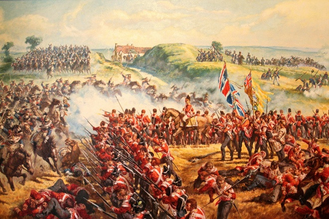 Cách đây 205 năm, trận chiến Waterloo diễn ra gần Waterloo thuộc nước Bỉ ngày nay. Đây được xem là một trong những trận chiến đẫm máu nhất hồi đầu thế kỷ 19.
