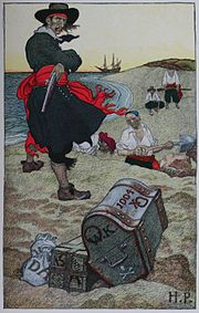 Vào tháng 2/1698, William Kidd và các thủy thủ giành được thắng lợi lớn là "tóm" được tàu buôn Armenia Quedagh Merchant chất đầy vàng bạc, trang sức, tơ lụa, đường và súng đạn.