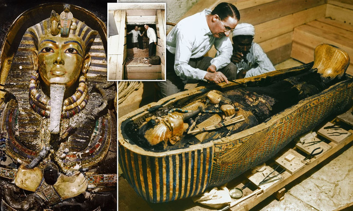 Năm 1922, nhóm của nhà khảo cổ học nổi tiếng người Anh Howard Carter đã tìm thấy lăng mộ của pharaoh Tutankhamun tại Thung lũng các vị vua. Trong số hơn 5.000 hiện vật được tìm thấy, họ đặc biệt chú ý đến xác ướp pharaoh Tutankhamun.